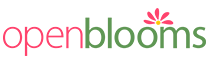 Open Blooms logo
